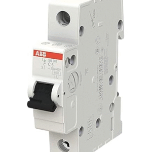 1SYS271012R0064 ABB - SB201M-C6 Miniature Circuit Breaker - SB200M - 1P - 6 A - C - 10 kA