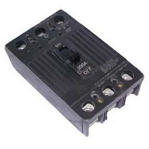 TQD32225 General Electric Molded Case Circuit Breaker, Feed-Thru - 225 Amp - 3 Pole - 240 Volt