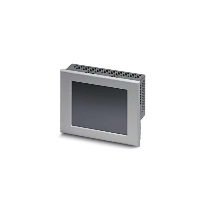 2400251 Phoenix Contact - Touch panel - WP 3057V Touch panel with 14.5 cm/5.7" TFT active-display (analog resistive (polyester)), 640 x 480 pixel(s) (VGA), 262144 colors, Arm Cortex-A8, 1000 MHz, 2x USB host 2.0, 1 x Ethernet (10/100 Mbps), RJ45, Debian GNU/Linux and user software: Firefox Browser. (bus system: without)