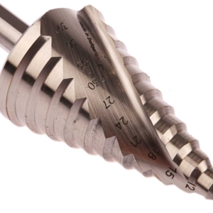 2608597521 Bosch Rexroth Bosch Step Drill Bit, HSS, 12 Steps