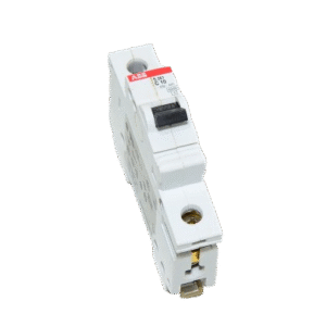 S261-C10 ABB CIRCUIT BREAKER,1 POLE,10 AMP,C-CURVE,230/400 VAC,6 KA,DIN RAIL MOUNT