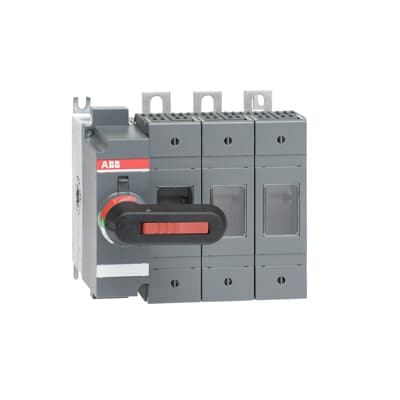 1SCA116742R1001 ABB - OS160GD03K Switch Fuses,Front Operated,3-pole,03 (Left Side),DIN,000,00,Direct mounted handle