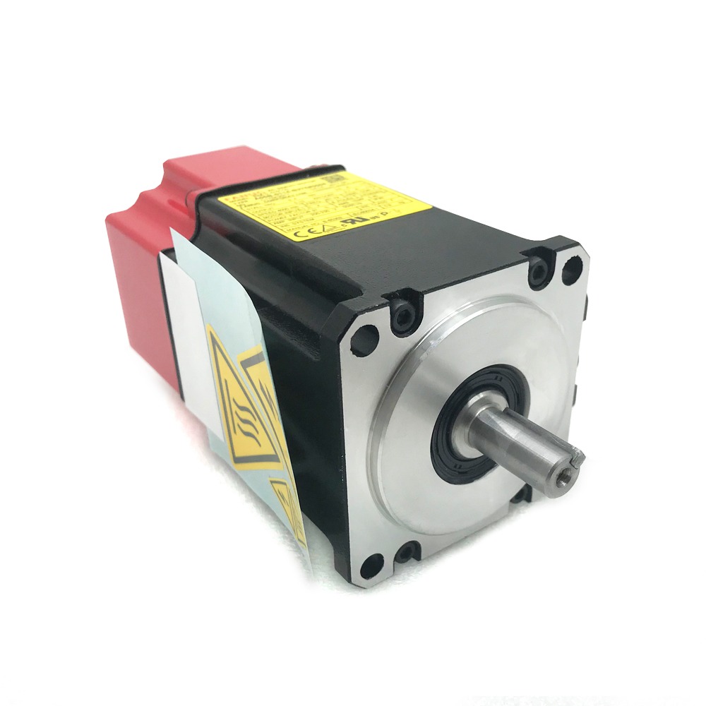 A06B-0114-B275 Fanuc SERVO MOTOR, AC MOTOR, AC SERVO MOTOR BM0.4/4000 BA64B W/BRAKE, AC MOTOR MODEL BM0.4/4000, BRAKE, BA64B, CNC