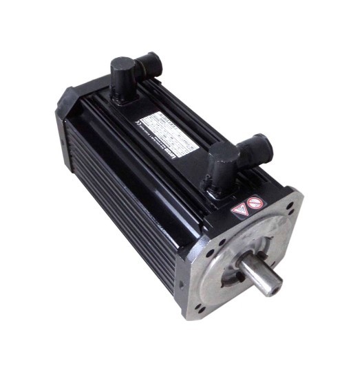 MDSKARS056-22 Lenze SERVO MOTOR, SELF-VENTILATED, COMPACT , SQUARE HOUSING, COOLING FINS, ASYNCHRONOUS, RESOLVER FEEDBACK, 056 FRAME SIZE, 2 POLE PAIRS, 8000 RPM, 390 VAC, 2.4 AMPS, 0.8 KW, 140 HZ, WITH KEYED SHAFT