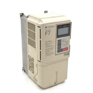 CIMR-F7U45P5 Yaskawa AC DRIVE, F7, VARISPEED, INPUT: 3 PHASE/380-480 VAC, HD INPUT: 12.5 AMP, ND INPUT: 15.0 AMP, OUTPUT: 3 PHASE/0-480 VAC, HD OUTPUT: 12.5 AMP/9.5 KVA, ND OUTPUT: 12.5 AMP/9.5 KVA