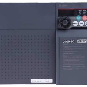 FR-D740-160SC-EC Mitsubishi Electric Inverter Drive, 3-Phase In, 0.2 - 400Hz Out 7.5 kW, 400 V ac, 16 A FR-D740, IP20