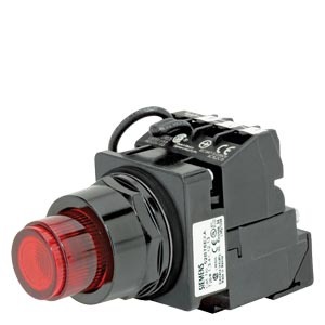 US2:52BT6L2A Siemens - 52BT6L2A 30mm BlackMax, Epoxy Coated Corrosion Resistant Complete Metal Unit PTT / Illuminated Pushbutton Light Module, 24V AC/DC Integrated LED Extended Button Plastic Lens, Red 2 Position Momentary with 1 N.O. - 1 N.C. Heavy Duty Contacts, A600/P600 UL Listed, CSA Certified NEMA 1,3,3R,4,4X,12,13 & Automotive Standards