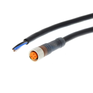 Y92E-M08PUR4S5M-L Omron SENSOR CONNECTOR, FEMALE, M8, PUR, 4 PIN, STRAIGHT, 5M