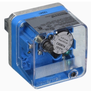 C6097A1046 Honeywell Pressure Switch, 12-60″w.c., Manual Reset, Break On Pressure Fall, Flange Mount Connection, For Use with Natural Gas, Liquid Propane or Air