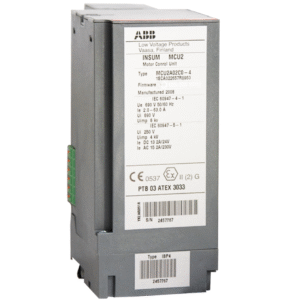 1SCA022657R8950 ABB - MCU2A02C0-4 MOTOR CONTROL UNIT,24VDC,50/60HZ,MCU2A02C0-4