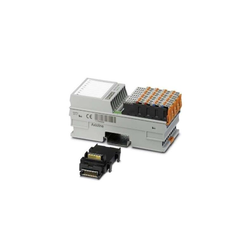 2688077 Phoenix Contact - I/O module - AXL F RTD8 1F Axioline F, Temperature recording module, Analog inputs: 8 (for resistance temperature detectors), connection method: 2, 3, 4-wire (shielded), transmission speed in the local bus: 100 Mbps, degree of protection: IP20, including bus base module and Axioline F connectors
