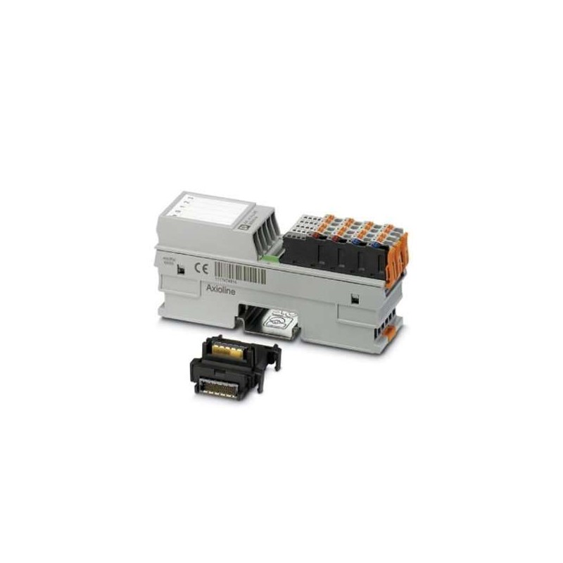 2688501 Phoenix Contact - AXL F AI4 U 1H Axioline F, Analog input module, Analog inputs: 4, 0 V ... 5 V, -5 V ... 5 V, 0 V ... 10 V, -10 V ... 10 V, connection method: 2, 3, 4-wire, transmission speed in the local bus: 100 Mbps, integrated sensor supply, degree of protection: IP20, including bus base module and Axioline F connectors