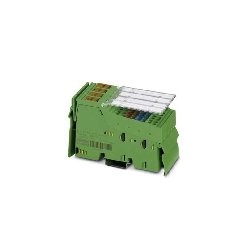 2692717 Phoenix Contact - IB IL 24 IOL 4 DI 12-PAC Inline IO-Link master, complete with accessories (connector and labeling field), 4 IO-Link ports, 12 digital inputs, 24 V DC, 2, 3-wire connection method