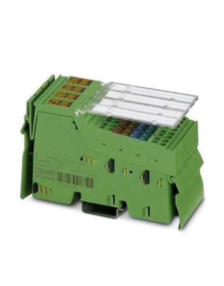 2692733 Phoenix Contact - Inline function terminal - IB IL 24 IOL 4 DI 12-2MBD-PAC Inline IO-Link master, complete with accessories (connector and labeling field), 4 IO-Link ports, 12 digital inputs, 24 V DC, transmission speed 2 Mbaud, 2, 3-wire connection method