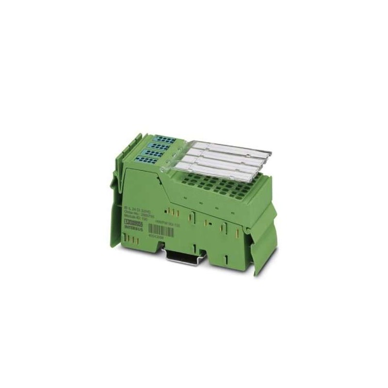 2692885 Phoenix Contact - Inline terminal - IB IL 24 DI 32/HD-2MBD-PAC Inline, Digital input terminal, Digital inputs: 32, 24 V DC, connection method: 1-wire, transmission speed in the local bus: 2 Mbps, degree of protection: IP20, including Inline connectors and marking fields