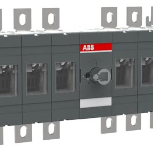 1SCA103598R1001 ABB - OT400E33 6-pole, front operated, base mounted switch-diconnector, handle and shaft are not included, terminal bolt kit included