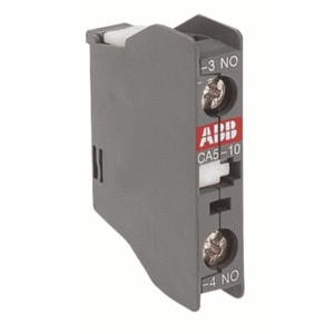 1SBN010011R1010 ABB - CC5-10 Contactors up to 100A - UA, GA.., GAF contactors - Accessories - Single-pole auxiliary contact blocks for front mounting