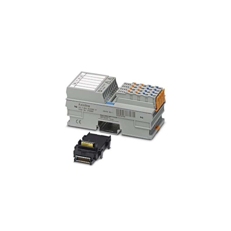 2700684 Phoenix Contact - I/O module - AXL F DI8/2 110/220DC 1F Axioline F, Digital input module, Digital inputs: 8, 110 V DC / 220 V DC, connection method: 2-wire, corresponds to standard IEC 61850-3, transmission speed in the local bus: 100 Mbps, degree of protection: IP20, including bus base module and Axioline F connectors