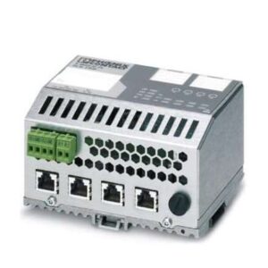 2700689 Phoenix Contact - Industrial Ethernet Switch - FL SWITCH IRT 4TX Ethernet switch, four ports in RJ45 format for PROFINET RT/IRT, DIN rail mountable