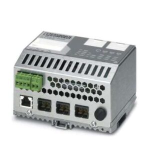 2700692 Phoenix Contact - Industrial Ethernet Switch - FL SWITCH IRT TX 3POF Ethernet Switch, one port in RJ45 format and three ports in POF SC-RJ format for PROFINET RT/IRT, DIN rail mountable