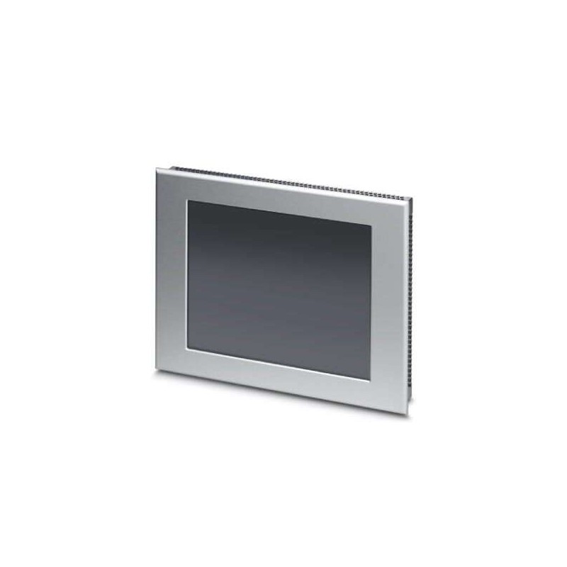 2700934 Phoenix Contact - Touch panel - WP 10T Touch panel with 26.4 cm/10.4" TFT-display (analog resistive (polyester)), 800 x 600 pixel(s) (SVGA), 65536 colors, Arm9, 200 MHz, 2x USB host 2.0, 1 x Ethernet (10/100 Mbps), RJ45, Windows CE 5.0 and user software: MicroBrowser. (bus system: without)