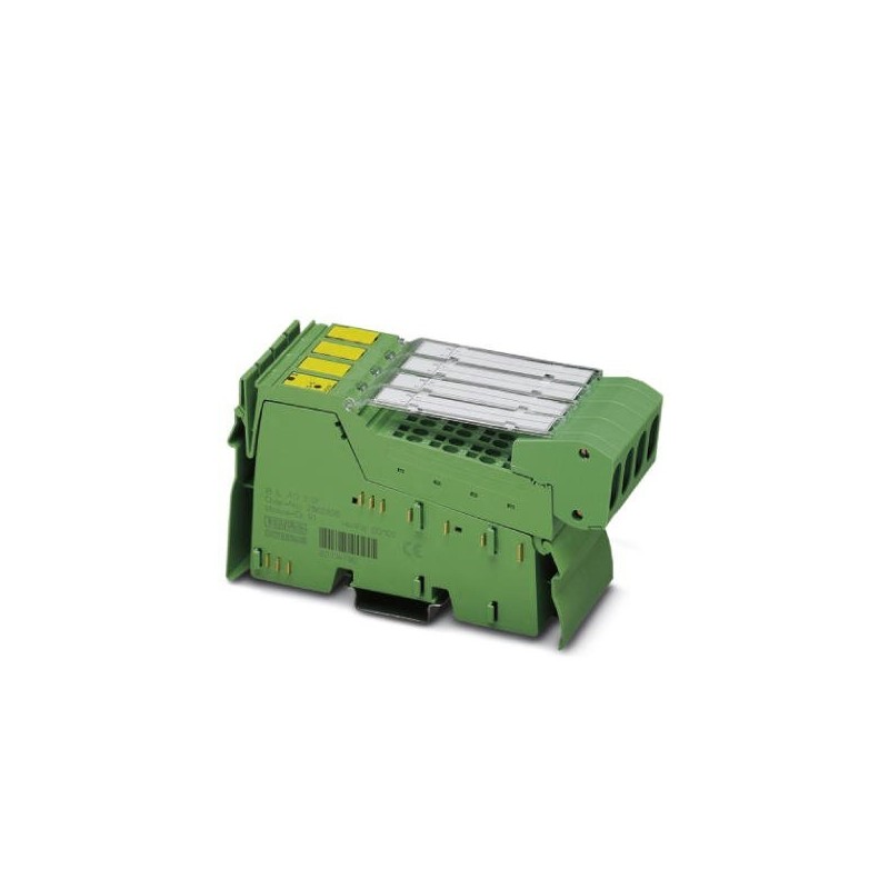 2701164 Phoenix Contact - IB IL AO 4/8/U/BP-XC-PAC Inline XC, Analog output terminal, Analog outputs: 8, 0 V ... 10 V, -10 V ... 10 V, 0 V ... 5 V, -5 V ... 5 V, connection method: 2-conductor, transmission speed in the local bus: 500 kbps, Extreme conditions version, degree of protection: IP20, including Inline connectors and marking fields