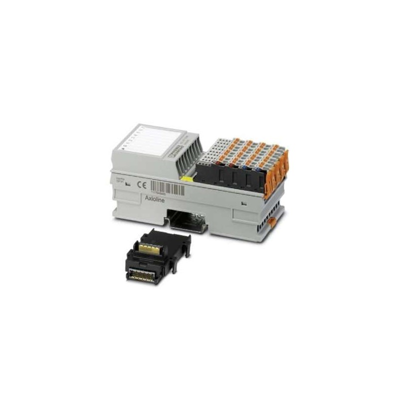 2701237 Phoenix Contact - I/O module - AXL F AO8 XC 1F Axioline F XC, Analog output module, Analog outputs: 8, 0 V ... 5 V, -5 V ... 5 V, 0 V ... 10 V, -10 V ... 10 V, 0 mA ... 20 mA, 4 mA ... 20 mA, -20 mA ... 20 mA, connection method: 2-wire, transmission speed in the local bus: 100 Mbps, Extreme conditions version, degree of protection: IP20, including bus base module and Axioline F connectors