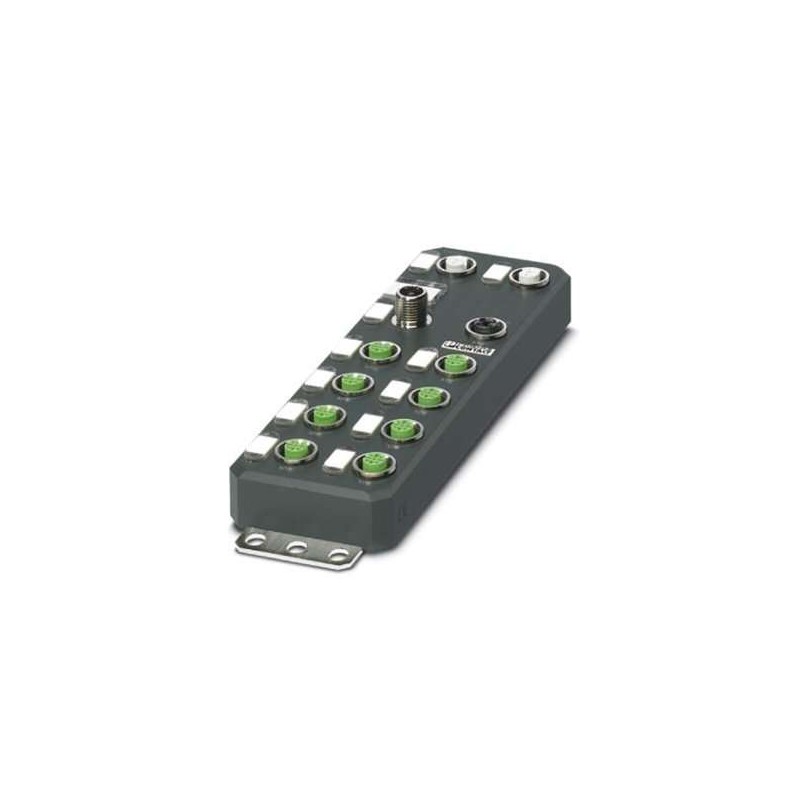 2701510 Phoenix Contact - Distributed I/O device - AXL E PN DI16 M12 6P Axioline E, Digital input device, PROFINET, M12 fast connection technology, Digital inputs: 16, 24 V DC, connection method: 4-wire, Plastic housing, degree of protection: IP65/IP67