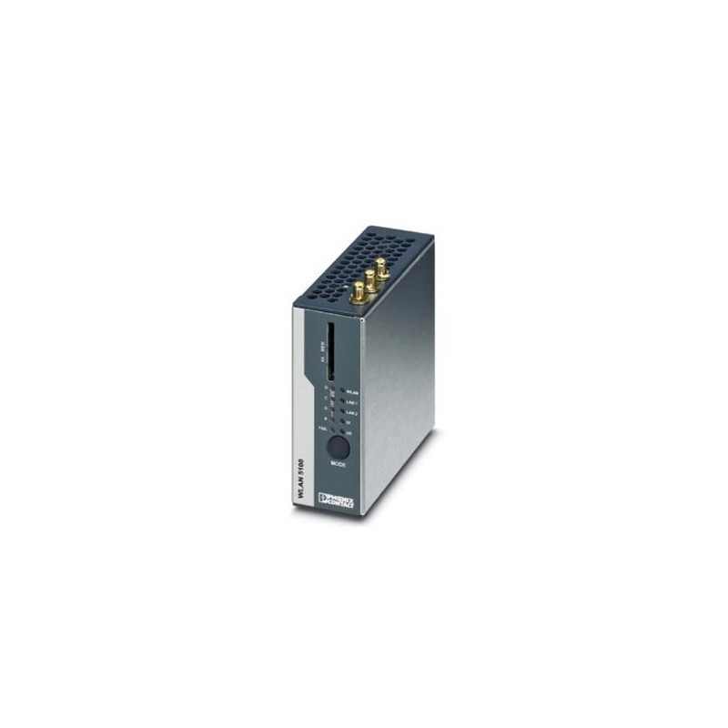 2701850 Phoenix Contact - FL WLAN 5102 WLAN access pointWLAN 802.11 a/b/g/n2.4 GHz5 GHzIP20DC 1036 VCOMBICONLANRJ452WBMMIMO802.11iWPA2WPA-PSKTKIPAES