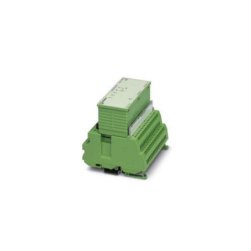 2701957 Phoenix Contact - I/O module - IB ST ZF 24 BAI 8/EF INTERBUS-ST analog input module, 8 inputs, 0 - 5 V, 0 - 10 V 0 - 25 V, 0 - 50 V, 0 - 20 mA, 4 - 20 mA, 0 - 40 mA, 0 - 60 mA, degree of protection IP20, comprising: Terminal part with spring-cage connection and module electronics