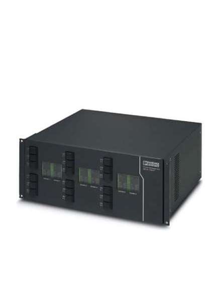 2702077 Phoenix Contact - Modem - TC ETH EXTENDER S19 19" Ethernet communication unit for networking systems and stations via SHDSL technology. Data rates of up to 30 Mbps, distances of up to 20 km on in-house copper cables via line, star, and ring structures. Diagnostics via LEDs or software.