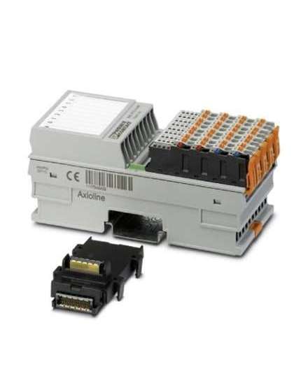2702120 Phoenix Contact - I/O module - AXL F RTD8 S 1F Axioline F, Temperature recording module, Analog inputs: 8 (for resistance temperature detectors), connection method: 2, 4-wire (shielded), transmission speed in the local bus: 100 Mbps, measuring dynamics up to 8 Hz, degree of protection: IP20, including bus base module and Axioline F connectors
