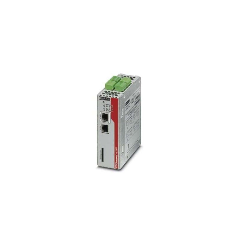 2702139 Phoenix Contact - Router - FL MGUARD RS2000 TX/TX-B Router for standard routing, NAT, 1:1-NAT and port forwarding, up to 2 x 85 Mbps data throughput
