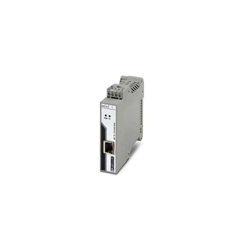 2702233 Phoenix Contact - Ethernet HART multiplexer - GW PL ETH/UNI-BUS Modular gateway Ethernet head station with Modbus TCP, PROFINET, HART IP, FDT/DTM. Supports five expansion modules.