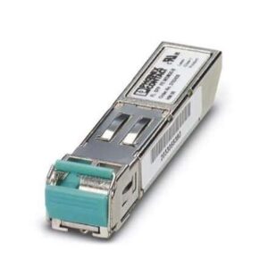 2702438 Phoenix Contact - Media module - FL SFP FE WDM20-B Fast Ethernet SFP WDM module for transmission up to a maximum of 20 km on a single fiber with a wavelength of 1550/1310 nm.
