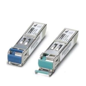 2702442 Phoenix Contact - Media module - FL SFP WDM10-SET Gigabit SFP WDM set for transmission up to a maximum of 10 km on a single fiber with a wavelength of 1310/1550 nm.