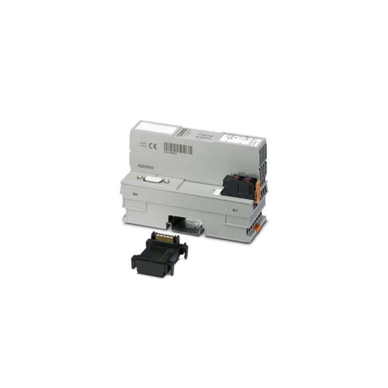 2702463 Phoenix Contact - Bus coupler - AXL F BK PB XC Axioline F, Bus coupler, PROFIBUS DP, D-SUB-9 female connector, Extreme conditions version, transmission speed in the local bus: 100 Mbps, degree of protection: IP20, including bus base module and Axioline F connector
