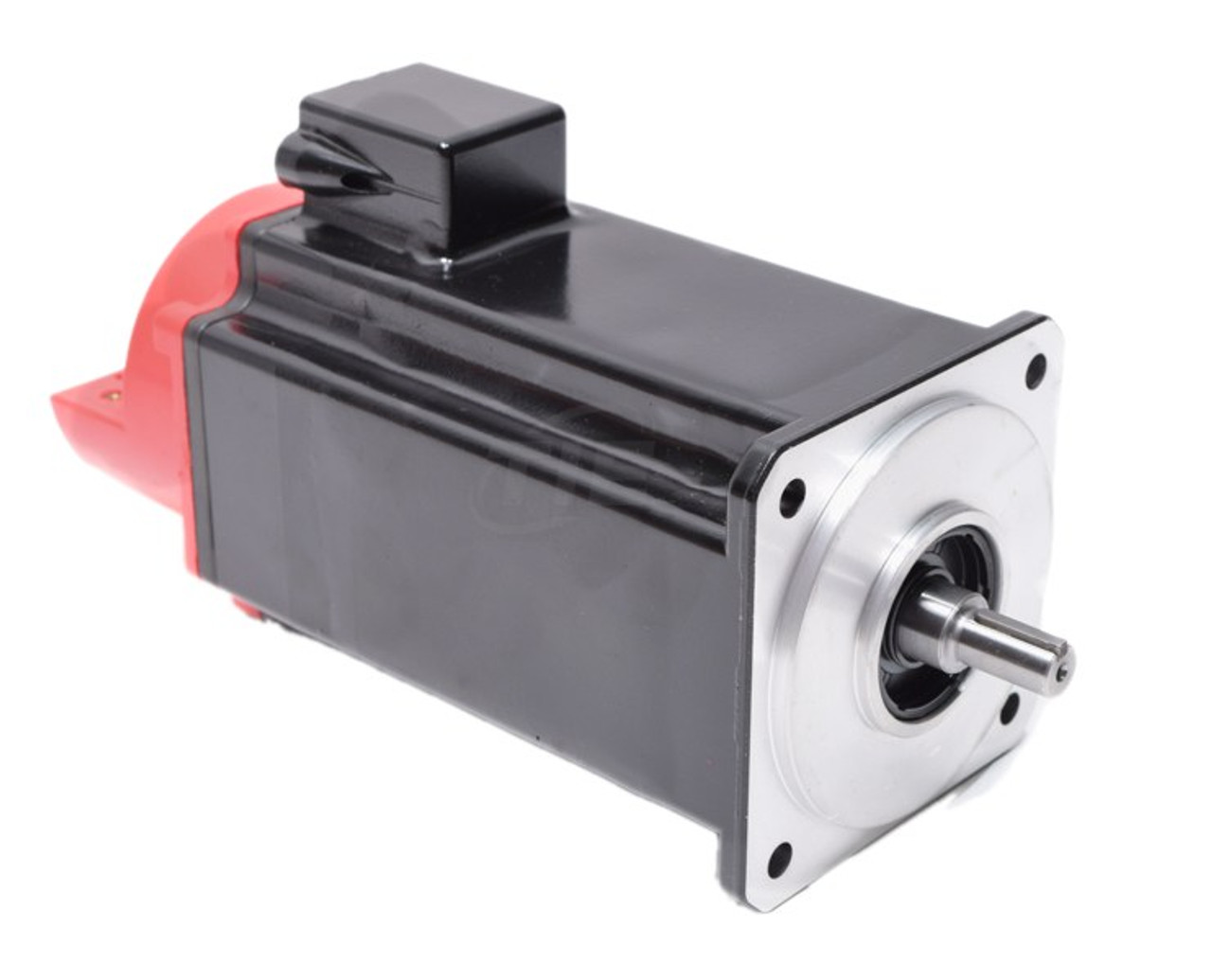 A06B-0143-B077 Fanuc SERVO MOTOR, AC SERVO, AC SERVO MOTOR A12/3000 I64 PULSE CODER, AC MOTOR MODEL A12/3000, STRAIGHT SHAFT, I64 ENCODER, 12 AMP, 3 PHASE, 155 VAC, 2.8 KW, 200 HZ, CNC