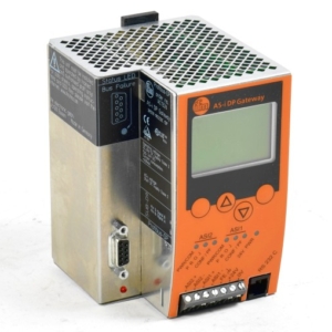 AC1326 IFM CONTROLLER, PROFIBUS DUAL GATE, 24VDC, 500V, 400MA, DIN RAIL MOUNTING, LED INDICATORS, IP20