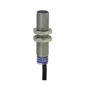 XS1M12AB120L1 Telemecanique Inductive proximity sensors XS, inductive sensor XS1 M12, L50mm, brass, Sn2mm, 12...24 VDC, cable 5 m