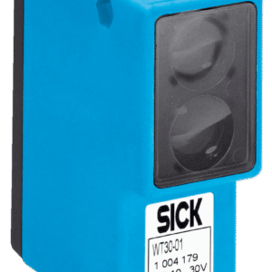 1004585 Sick - WT30-21 PHOTOELECTRIC SENSOR, 25-200 MM SENSING RANGE, LED LIGHT SOURCE/VISIBLE RED LIGHT, 10-30 VDC, GLASSFIBRE REINFORCED PLASTIC HOUSING, IP65