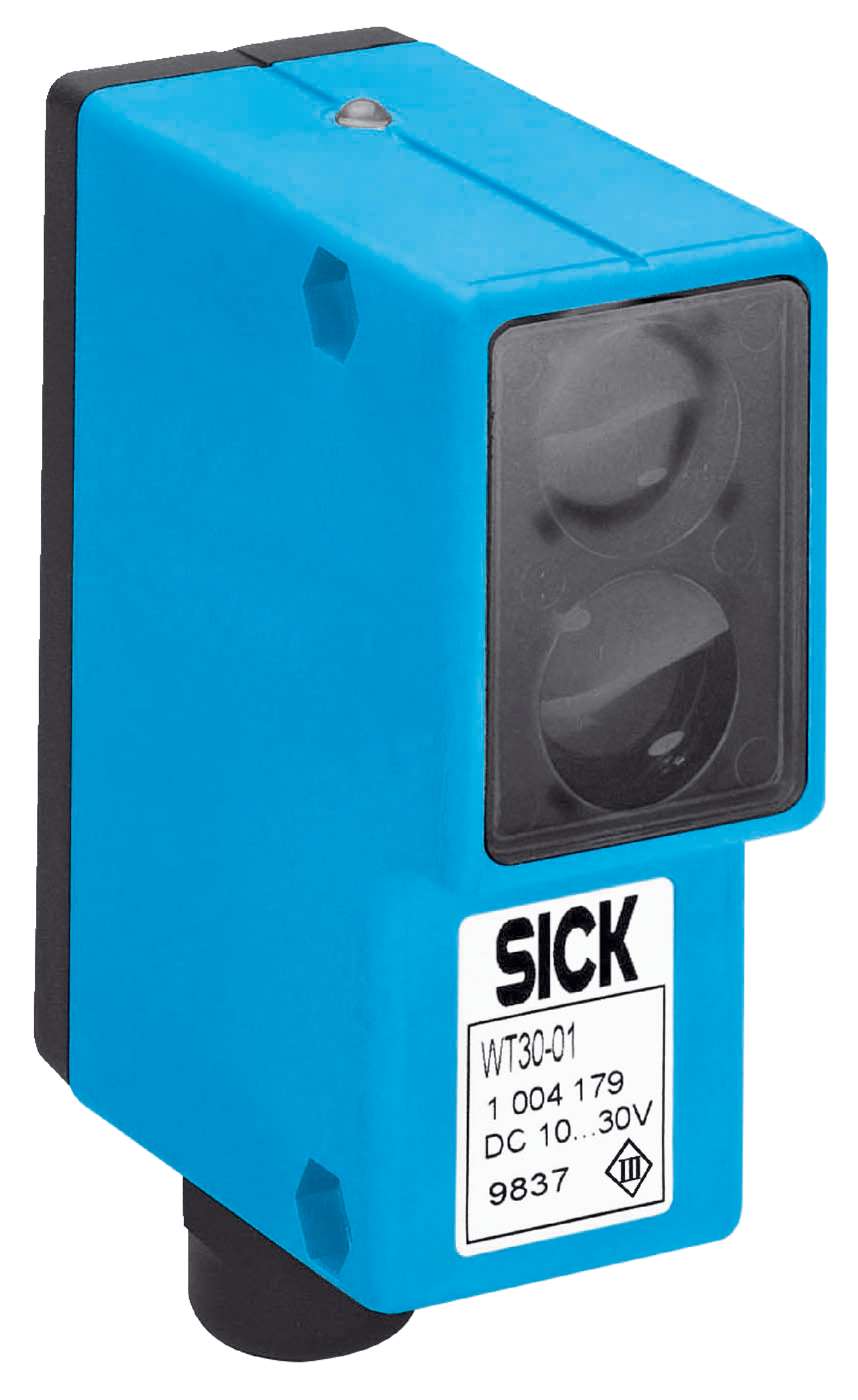 1004585 Sick - WT30-21 PHOTOELECTRIC SENSOR, 25-200 MM SENSING RANGE, LED LIGHT SOURCE/VISIBLE RED LIGHT, 10-30 VDC, GLASSFIBRE REINFORCED PLASTIC HOUSING, IP65