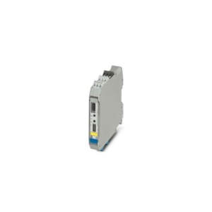 2865654 Phoenix Contact - Temperature measuring transducer - MACX MCR-EX-T-UI-UP Freely programmable Ex-i temperature transducer with analog output and 1 limit value relay, standard configuration, resistance thermometer in 2-, 3-, or 4-wire technology, thermocouples, electrical isolation, wide-range power supply, screw connection, SIL, PL.