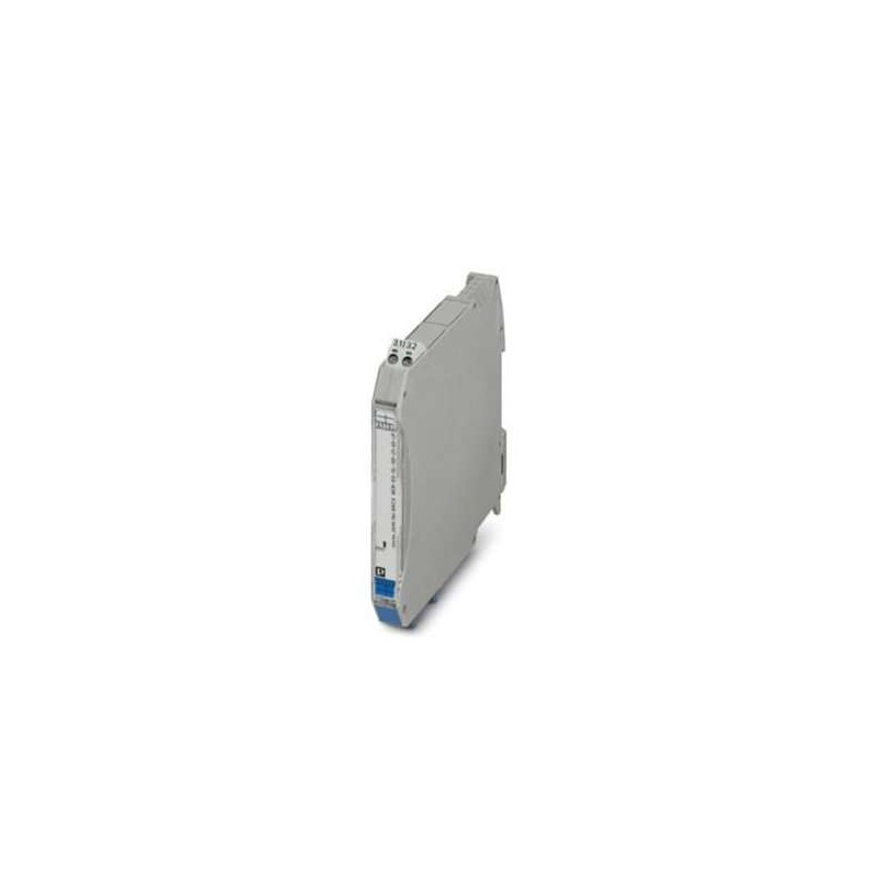2865764 Phoenix Contact - Solenoid driver - MACX MCR-EX-SL-SD-21-40-LP Ex i solenoid driver. For the intrinsically safe control of Ex i solenoid valves, alarm modules or LEDs installed in the Ex area. Current limitation at 40 mA. For gases up to Group IIC, loop-powered, electrical isolation, SIL 3. Screw connection.