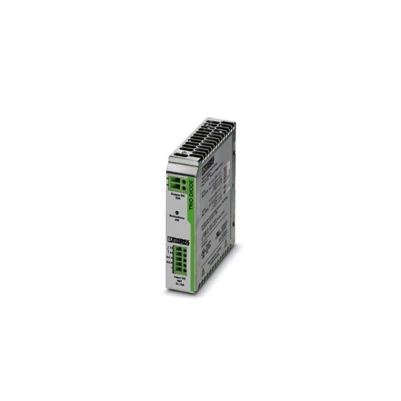 2866527 Phoenix Contact - TRIO-DIODE/48DC/2X10/1X20 Redundancy module with function monitoring, 48 V DC, 2x 10 A, 1x 20 A