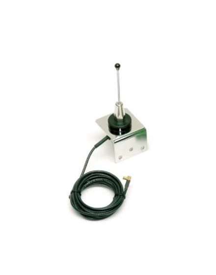 2867160 Phoenix Contact - Antenna - RAD-ISM-900-ANT-OMNI-0-6 Omnidirectional antenna, 900 MHz, gain: 2 dBi, polarization: linear, opening angle: h 360°, degree of protection: IP65, connection: MCX (male), incl. 2 m / 6.5 ft. connecting cable and mounting bracket for wall mounting