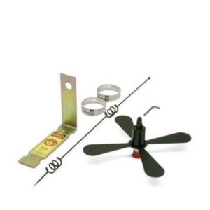 2867199 Phoenix Contact - Antenna - RAD-ISM-900-ANT-OMNI-5 Omnidirectional antenna, 900 MHz, gain: 7 dBi, polarization: linear, opening angle: h/v 360°/30°, degree of protection: IP65, connection: N (female), incl. mounting bracket and mast clips