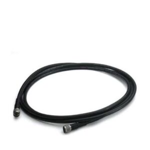 2867380 Phoenix Contact - Antenna cable - RAD-CAB-PFP400-60 Antenna cable, outside diameter: 10 mm (0.4 in.), inner conductor: solid, attenuation: 2.5 / 4.2 / 6.3 dB at 0.9 / 2.4 / 5.8 GHz, connection: 2x N (male), cable length: 18 m (60 ft.)