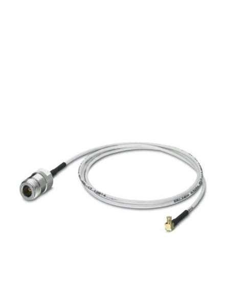 2867717 Phoenix Contact - Antenna cable - RAD-CON-MCX-N-SB Antenna cable, outside diameter: 2.5 mm (0.1 in.), inner conductor: stranded, attenuation: 0.9 dB at 900 MHz, connection: MCX (male) -> N (female), cable length: 1.2 m (4 ft.)