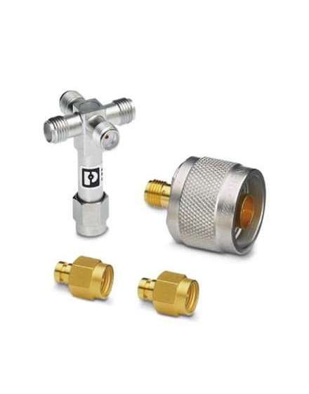 2867856 Phoenix Contact - Antenna splitter - RAD-ISM-2400-SPL-4-SMA 4-way distributor for antenna signals (antenna splitter), connection SMA (female) on the 4 upper ends and SMA (male) on the lower end